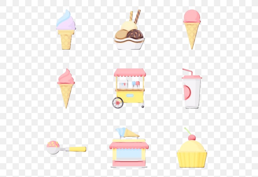 Ice Cream Cone Background, PNG, 600x564px, Watercolor, Birthday Candle, Cone, Cream, Dairy Download Free