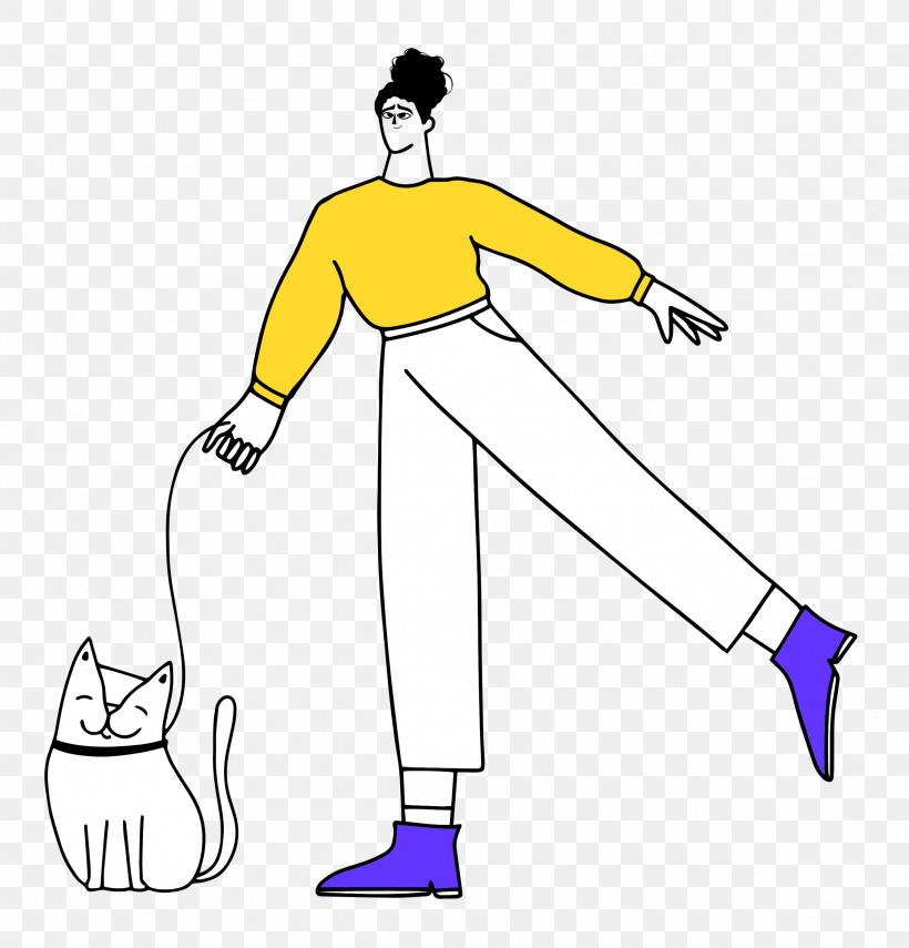 Walking The Cat, PNG, 2395x2500px, Shoe, Fashion, Joint, Line Art, Meter Download Free