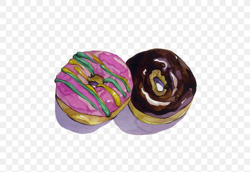 Doughnut Cartoon Illustration, PNG, 564x564px, Doughnut, Cartoon, Creamy Doughnuts, Designer, Food Download Free