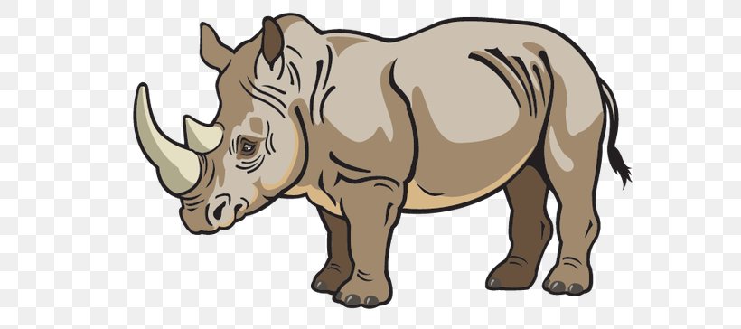 Full-Color Animal Illustrations Rhinoceros Clip Art, PNG, 710x364px, Fullcolor Animal Illustrations, Art, Book Illustration, Carnivoran, Cattle Like Mammal Download Free
