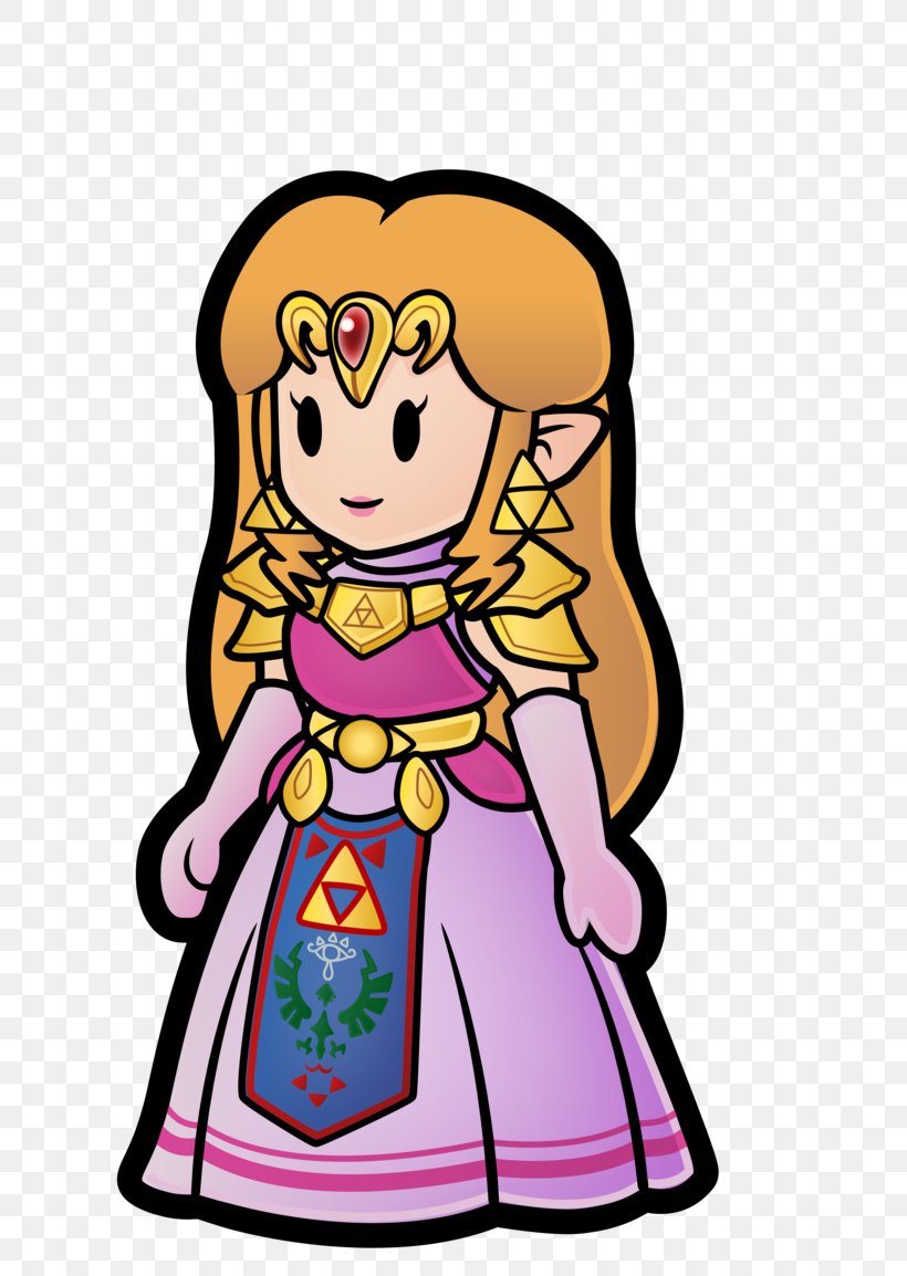 The Legend Of Zelda: Ocarina Of Time Super Paper Mario Princess Peach Paper Mario: Sticker Star, PNG, 691x1154px, Watercolor, Cartoon, Flower, Frame, Heart Download Free