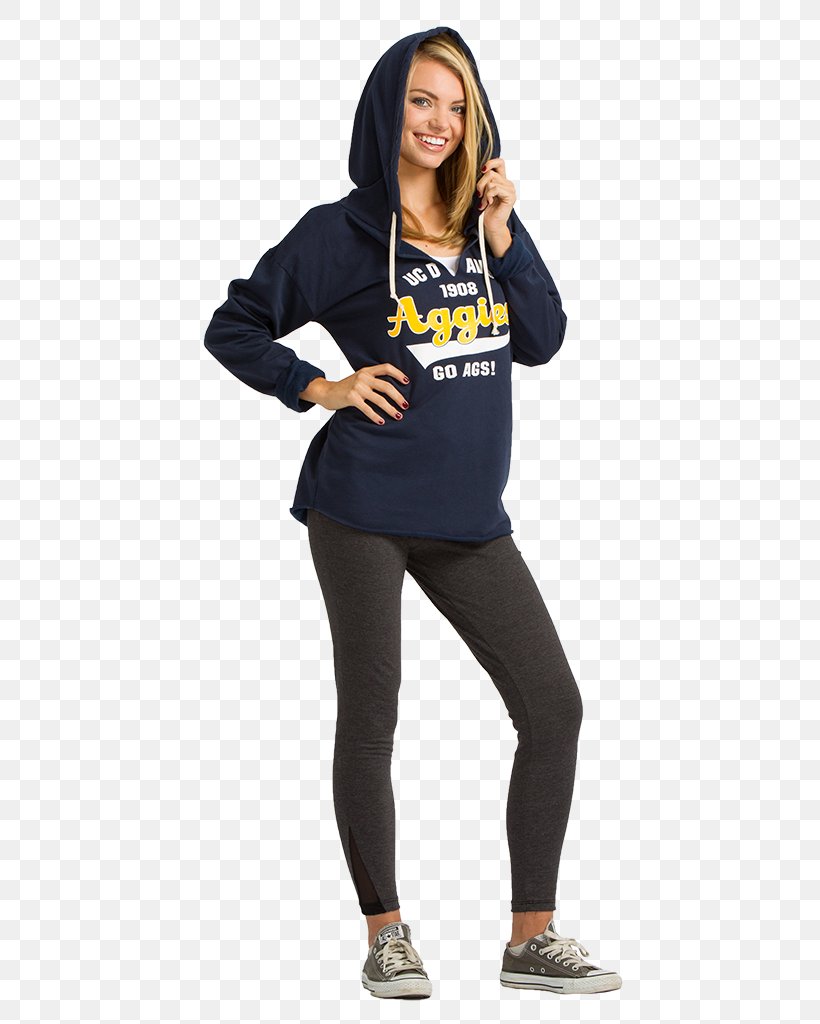 Hoodie T-shirt Leggings Jeans Sleeve, PNG, 608x1024px, Hoodie, Blue, Clothing, Hood, Jeans Download Free