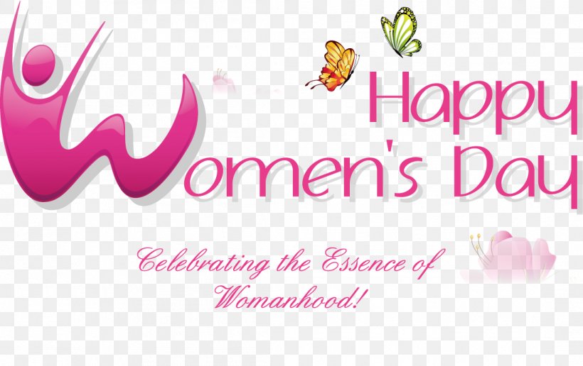 International Happy Women's Day Logo Design, 8 march happy women's