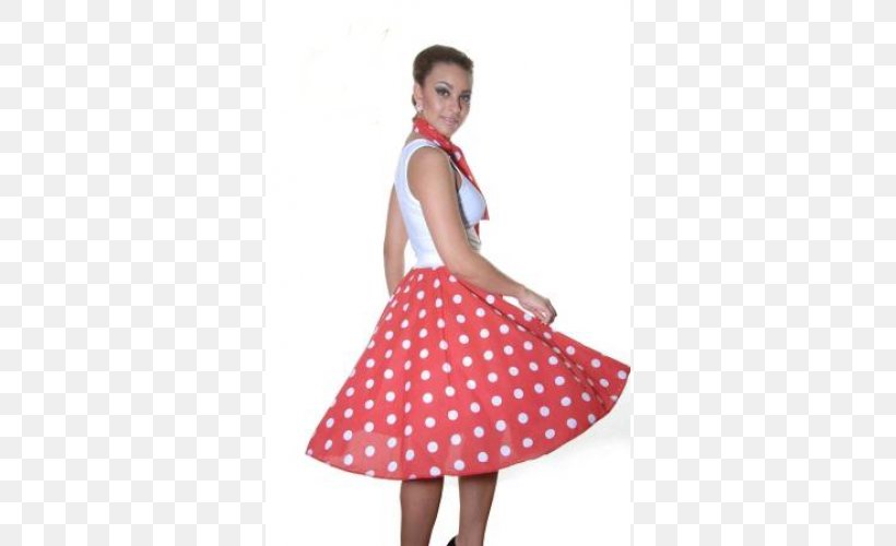 Polka Dot 1950s Poodle Skirt Costume, PNG, 500x500px, Polka Dot, Clothing, Clothing Sizes, Costume, Costume Party Download Free