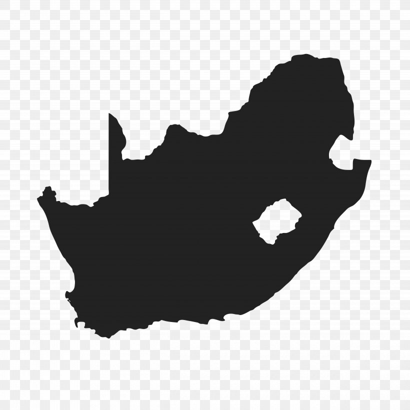 Flag Of South Africa Vector Map, PNG, 5000x5000px, South Africa, Africa, Black, Black And White, Flag Of South Africa Download Free
