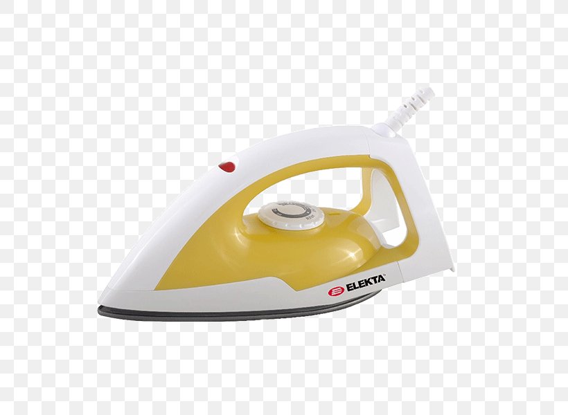 Yellow Clothes Iron Small Appliance Téflon White, PNG, 600x600px, Yellow, Clothes Iron, Food Steamers, Hardware, Heater Download Free