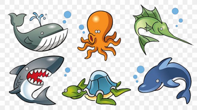 Sea Creatures Aquatic Animal Turtle Vector Graphics Clip Art, PNG, 822x461px, Sea Creatures, Animal, Animal Figure, Aquatic Animal, Art Download Free