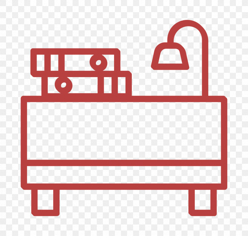 Desk Icon School Icon, PNG, 1174x1114px, Desk Icon, Furniture, Line, Rectangle, Red Download Free