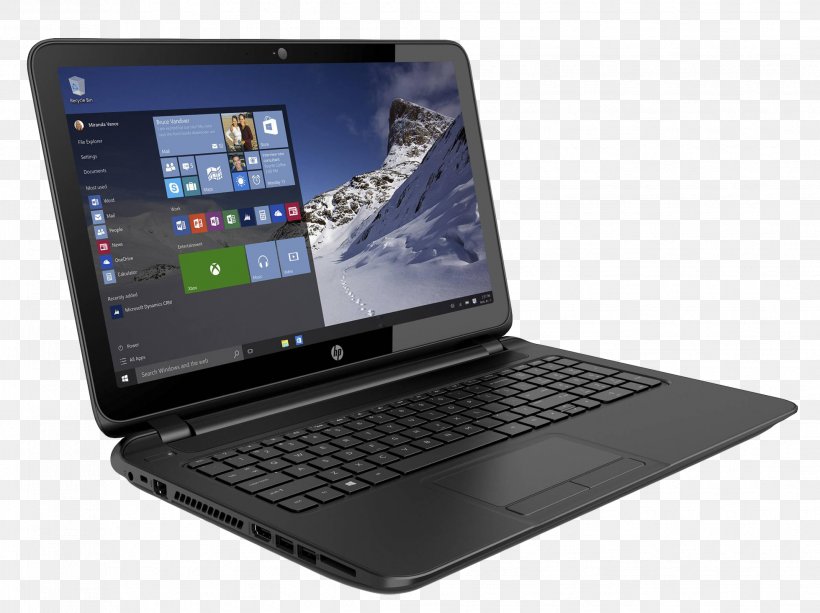 Laptop Hewlett Packard Enterprise Windows 10 Multi-core Processor Hard Disk Drive, PNG, 1959x1465px, Laptop, Advanced Micro Devices, Central Processing Unit, Computer, Computer Hardware Download Free