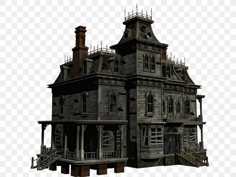 Haunted House Clip Art Vector Graphics Image, PNG, 2500x1875px, Haunted House, Architecture, Building, Castle, Classical Architecture Download Free