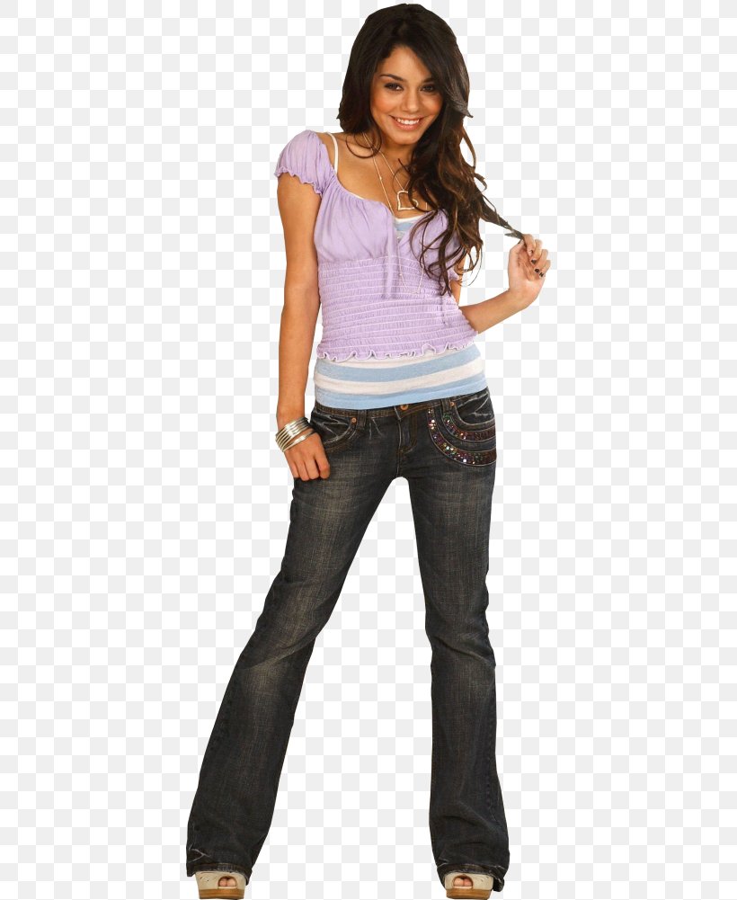 Vanessa Hudgens Jeans Shoulder Denim Leggings, PNG, 406x1001px, Vanessa Hudgens, Clothing, Denim, Fashion Model, Jeans Download Free