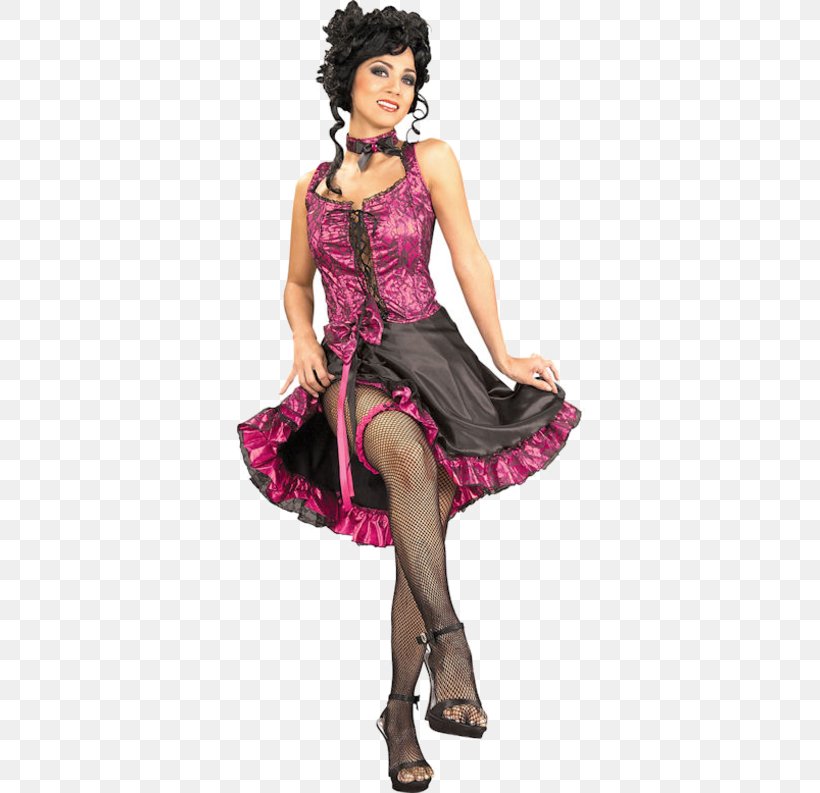 American Frontier Can-can Western Saloon Costume Clothing, PNG, 500x793px, American Frontier, Burlesque, Cabaret, Cancan, Cancan Dress Download Free