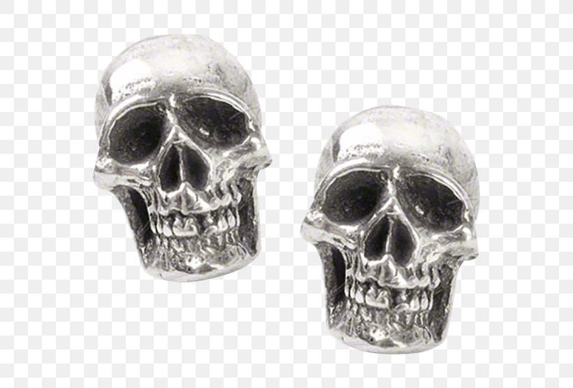 Earring Jewellery Skull Silver Charms & Pendants, PNG, 555x555px, Earring, Alchemy, Alchemy Gothic, Body Jewelry, Bone Download Free
