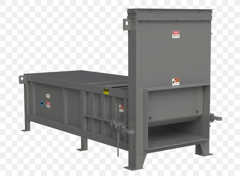 Machine Compactor Crusher Waste Recycling, PNG, 800x600px, Machine, Aluminum Can, Baler, Bulky Waste, Color Download Free