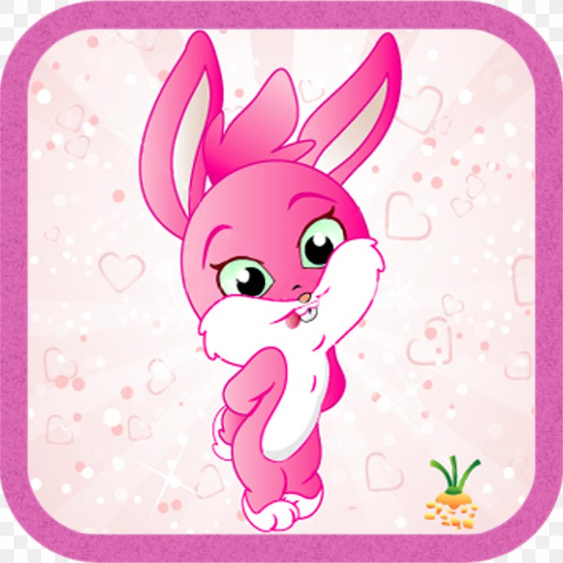 River Raid HD River Raid Free Easter Bunny Rabbit Hare, PNG, 1024x1024px, Watercolor, Cartoon, Flower, Frame, Heart Download Free