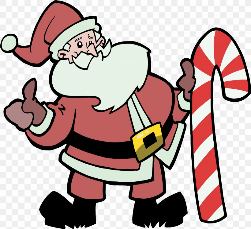 Santa Claus, PNG, 2633x2396px, Cartoon, Christmas, Fictional Character, Pleased, Santa Claus Download Free
