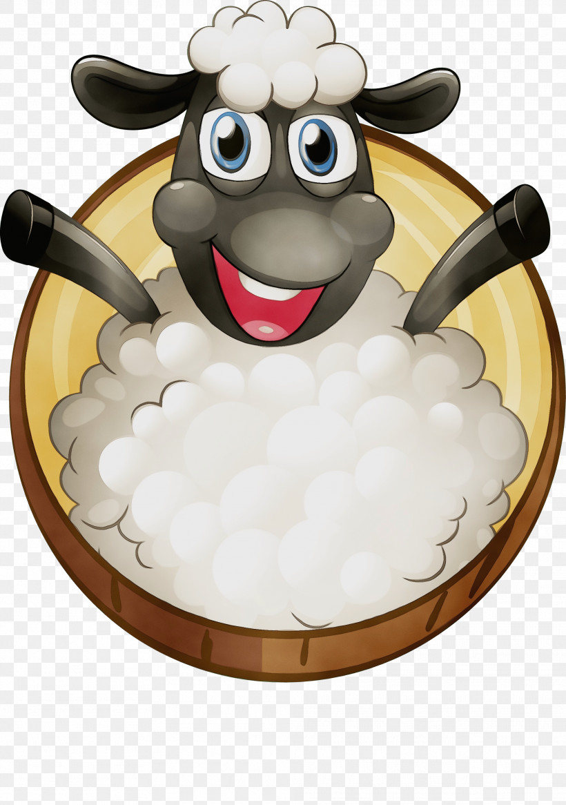 Cartoon Sheep Sheep Animation Cow-goat Family, PNG, 1974x2808px, Watercolor, Animation, Cartoon, Cowgoat Family, Goatantelope Download Free