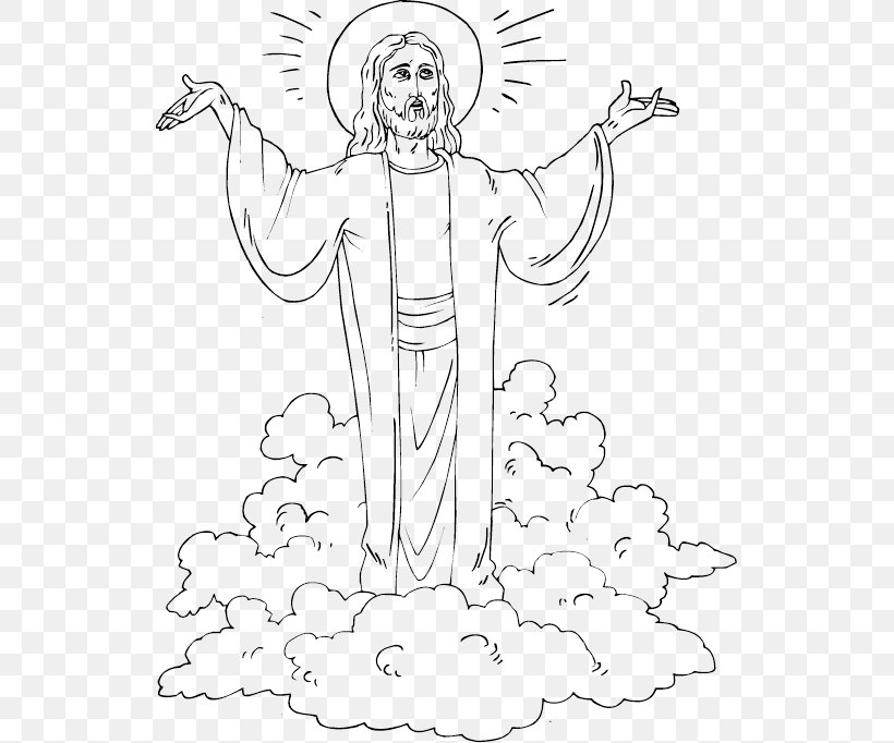 Hesus Drawing Risen Coloring Book Child, PNG, 533x682px, Hesus, Art, Artwork, Black And White, Child Download Free