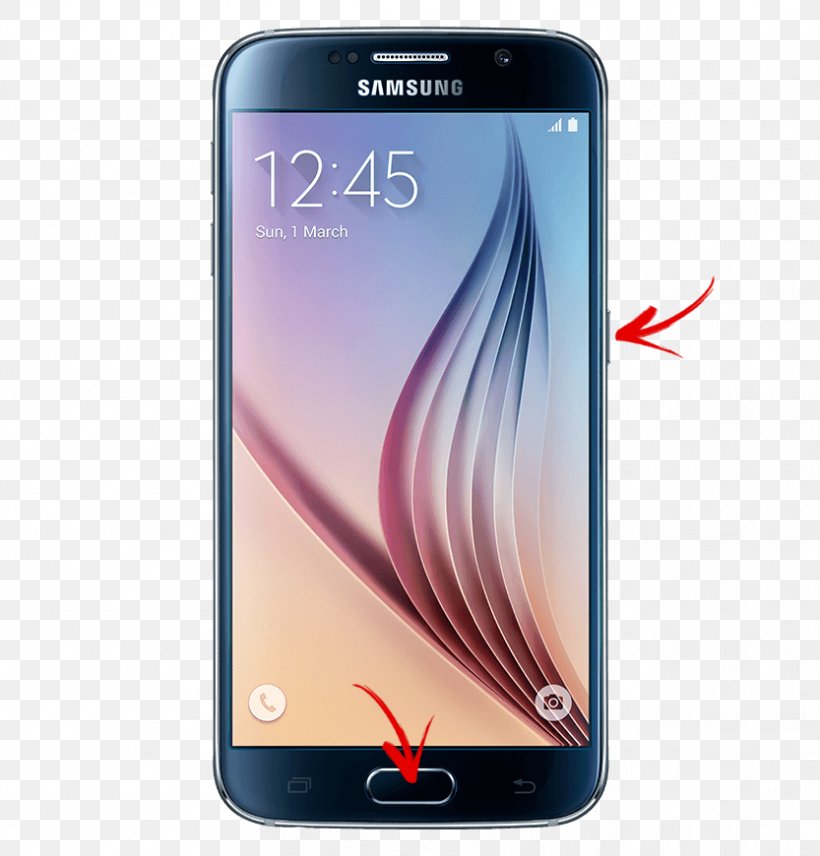 Samsung Galaxy S6 Edge Android Smartphone 4G, PNG, 833x870px, Samsung Galaxy S6 Edge, Android, Cellular Network, Communication Device, Electronic Device Download Free