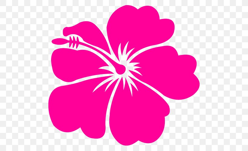 Clip Art Hawaiian Language Vector Graphics Openclipart, PNG, 500x500px,  Hawaii, Chinese Hibiscus, Drawing, Flower, Flowering Plant