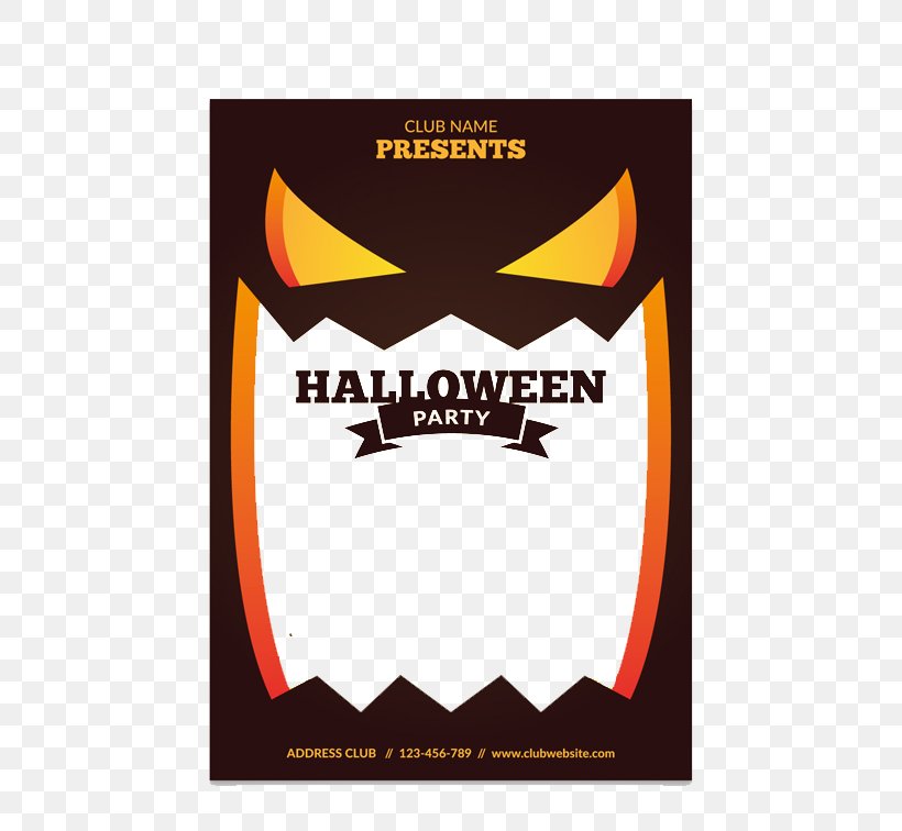 Halloween Party Flyer Poster, PNG, 800x756px, Halloween, Brand, Convite, Flyer, Jack O Lantern Download Free