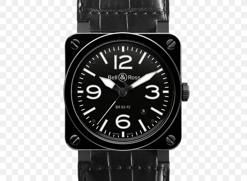 Bell & Ross, Inc. Watch Chanel Swiss Made, PNG, 600x600px, Bell Ross Inc, Automatic Watch, Bell Ross, Black, Black And White Download Free