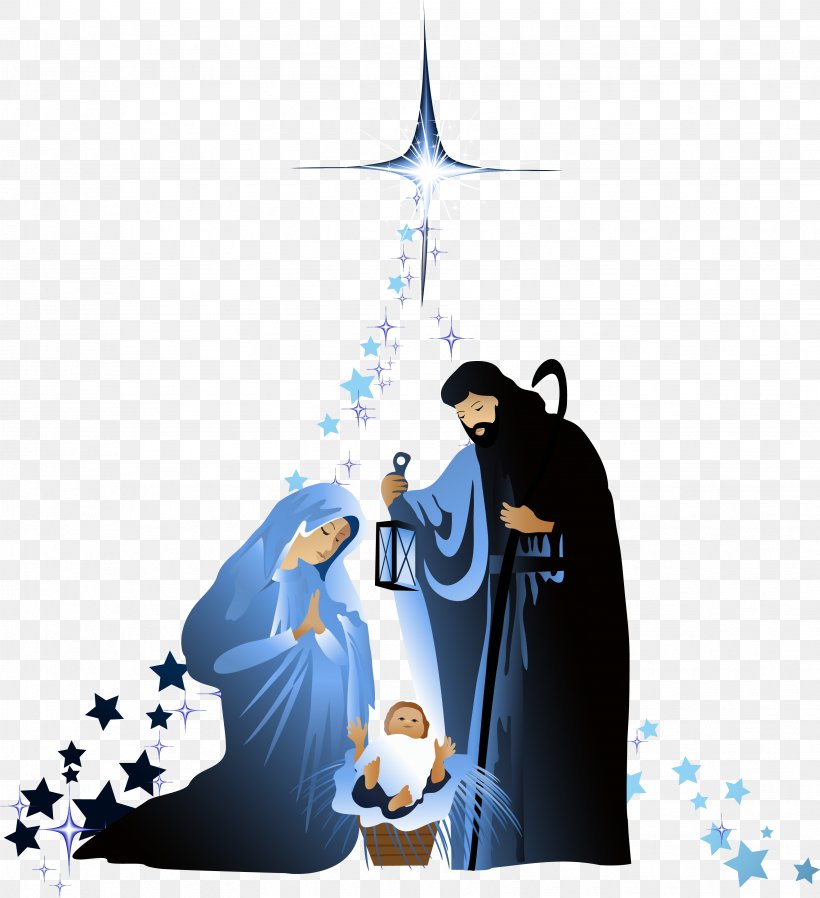 Holy Family Nativity Of Jesus Nativity Scene Christmas, PNG, 3464x3796px, Holy Family, Biblical Magi, Blue, Child Jesus, Christianity Download Free
