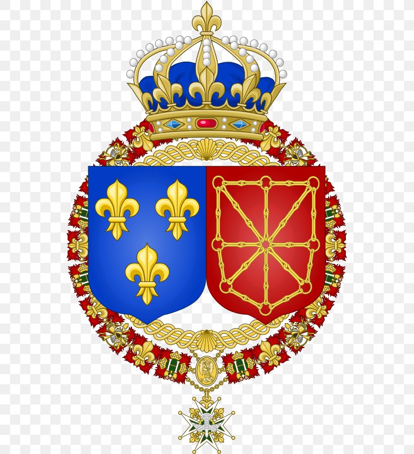 Kingdom Of France July Monarchy Kingdom Of Navarre National Emblem Of France, PNG, 555x898px, France, Christmas Ornament, Coat Of Arms, Crest, Escutcheon Download Free