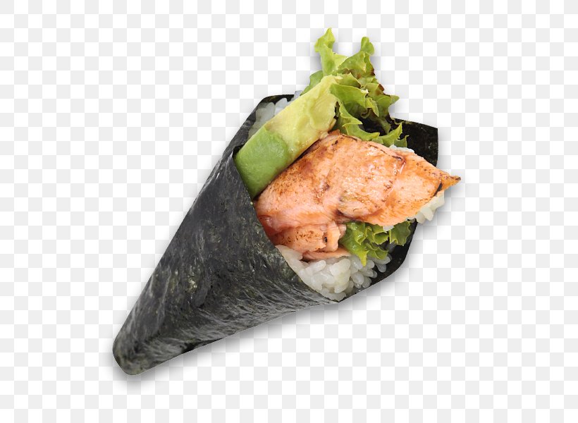 Sushi California Roll Japanese Cuisine Smoked Salmon Tempura, PNG, 600x600px, Sushi, Asian Cuisine, Asian Food, Avocado, California Roll Download Free