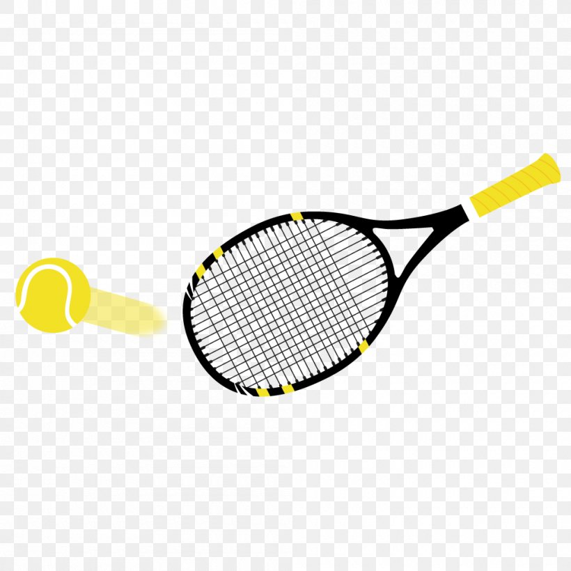 Tennis Racket Euclidean Vector Badminton, PNG, 1000x1000px, Tennis, Area, Badminton, Badmintonracket, Racket Download Free