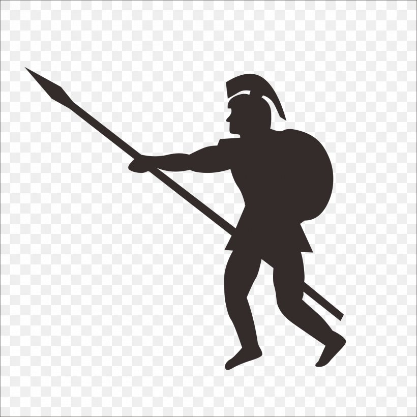 Ancient Rome Soldier Silhouette Clip Art, PNG, 1773x1773px, Ancient Rome, Arm, Baseball Equipment, Drawing, Javelin Download Free
