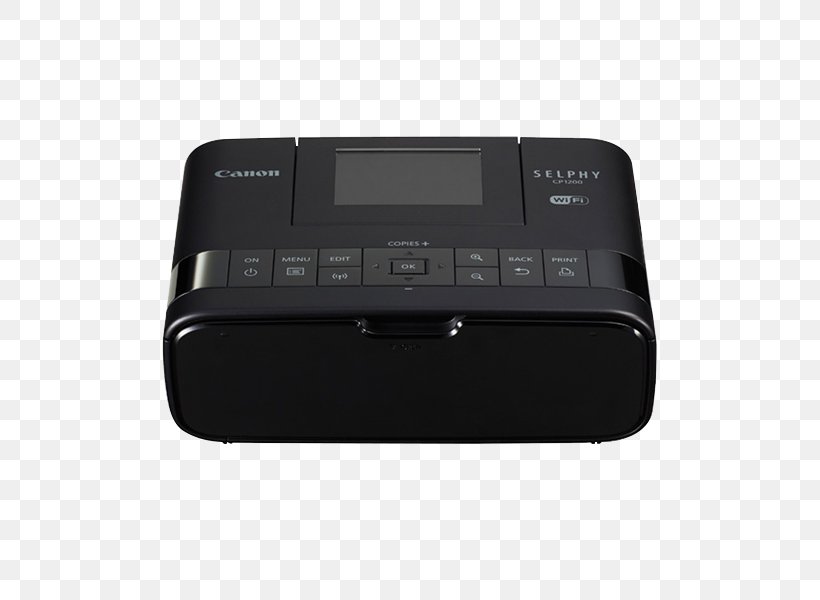 Canon SELPHY CP1200 Compact Photo Printer Canon SELPHY CP1300, PNG, 600x600px, Canon Selphy Cp1200, Audio Receiver, Camera, Canon, Canon Selphy Cp1300 Download Free