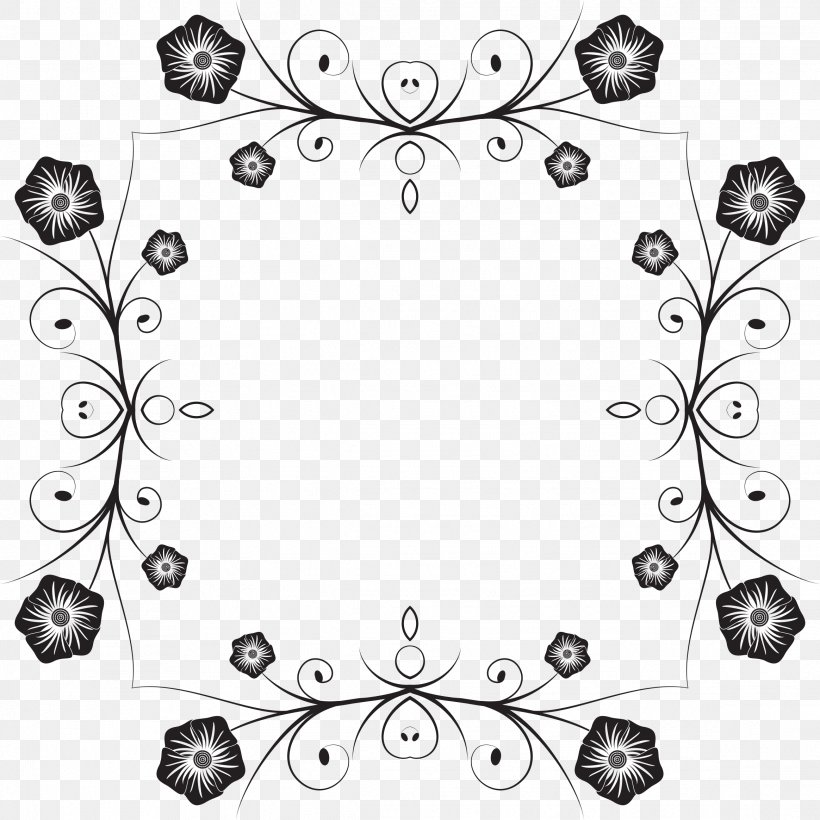 Clip Art Image Pattern Vector Graphics, PNG, 2328x2328px, Motif, Area, Art, Black, Black And White Download Free