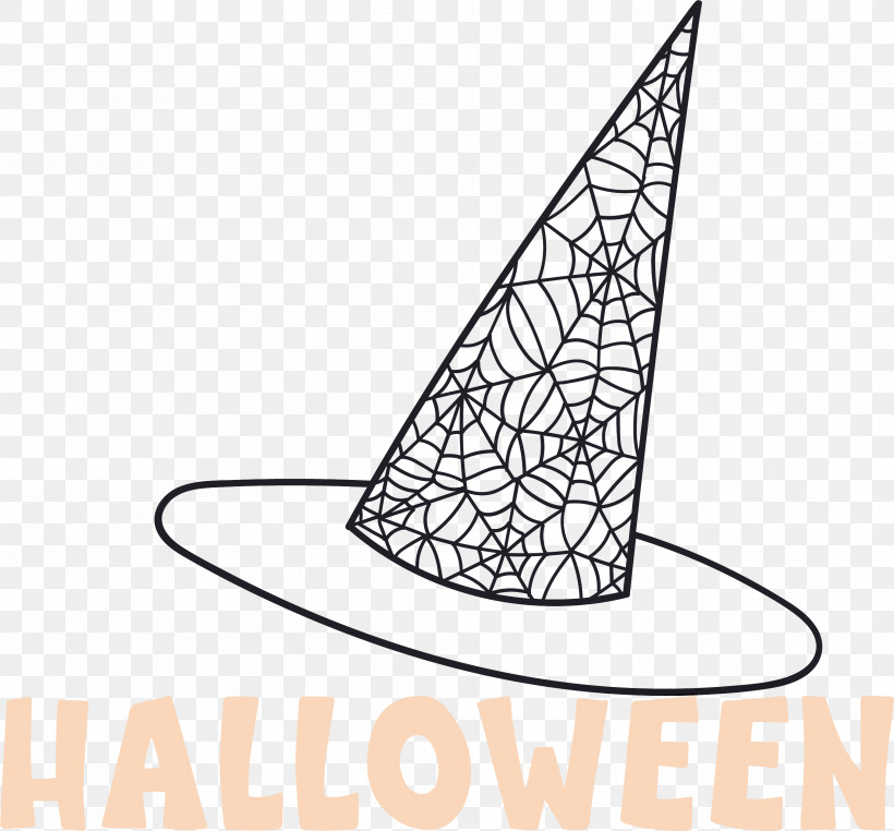 Happy Halloween, PNG, 2588x2407px, Happy Halloween, Black, Geometry, Line, Line Art Download Free