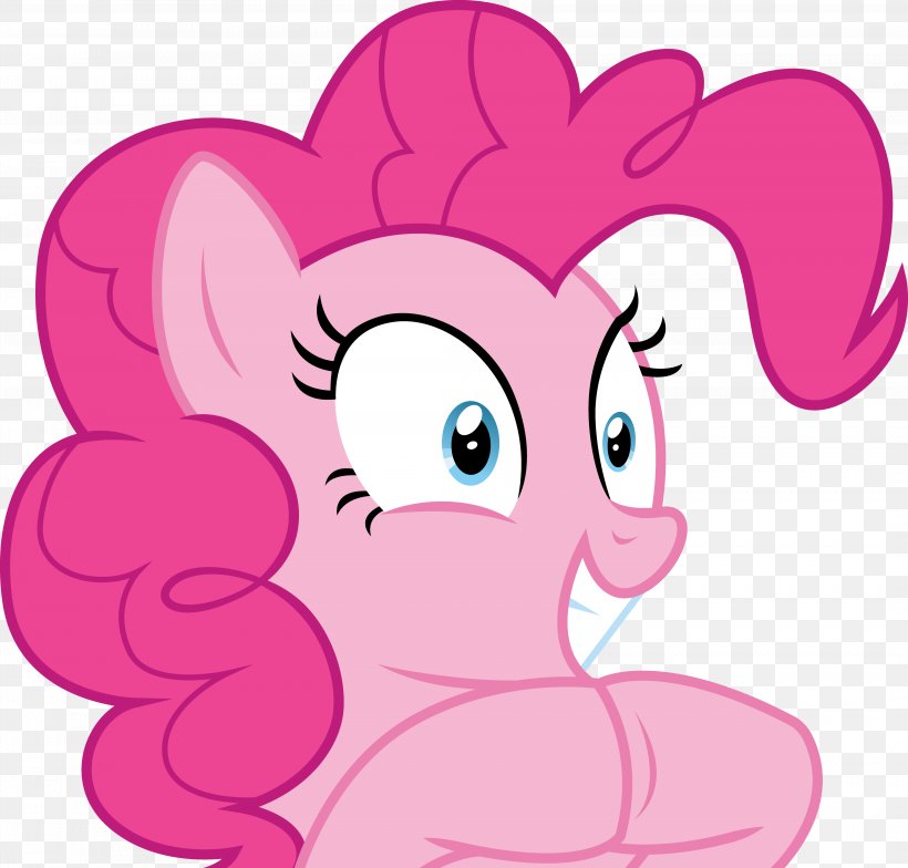 Pinkie Pie Pony Rarity Rainbow Dash Twilight Sparkle, PNG, 4182x4000px, Watercolor, Cartoon, Flower, Frame, Heart Download Free