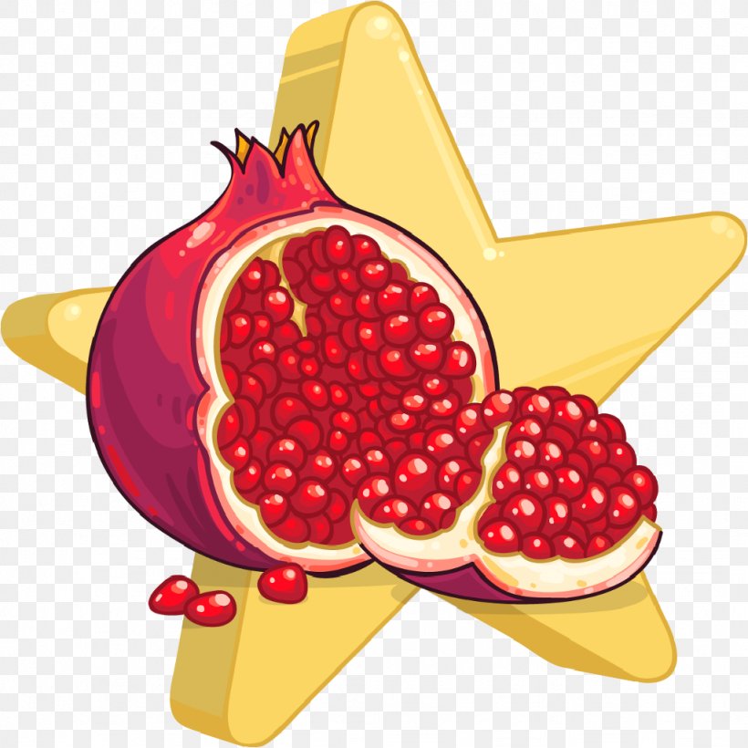 Pomegranate Fruit Clip Art, PNG, 1024x1024px, Pomegranate, Computer, Food, Fruit, Frutti Di Bosco Download Free