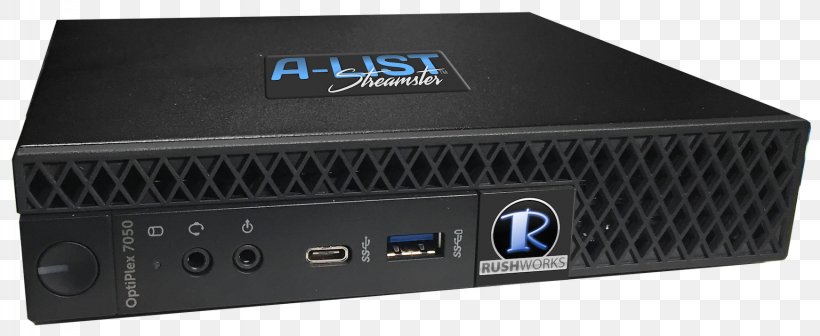 RUSHWORKS Broadcasting Electronics Accessory Broadcast Automation Streaming Media, PNG, 1742x714px, Broadcasting, Amplifier, Audio, Audio Equipment, Audio Receiver Download Free