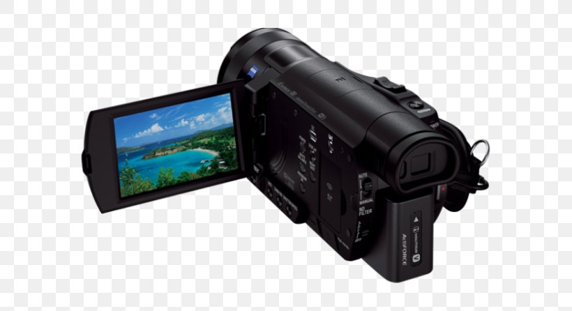 Sony Handycam FDR-AX100 Microphone Video Cameras 4K Resolution, PNG, 667x446px, 4k Resolution, Sony Handycam Fdrax100, Camcorder, Camera, Camera Accessory Download Free