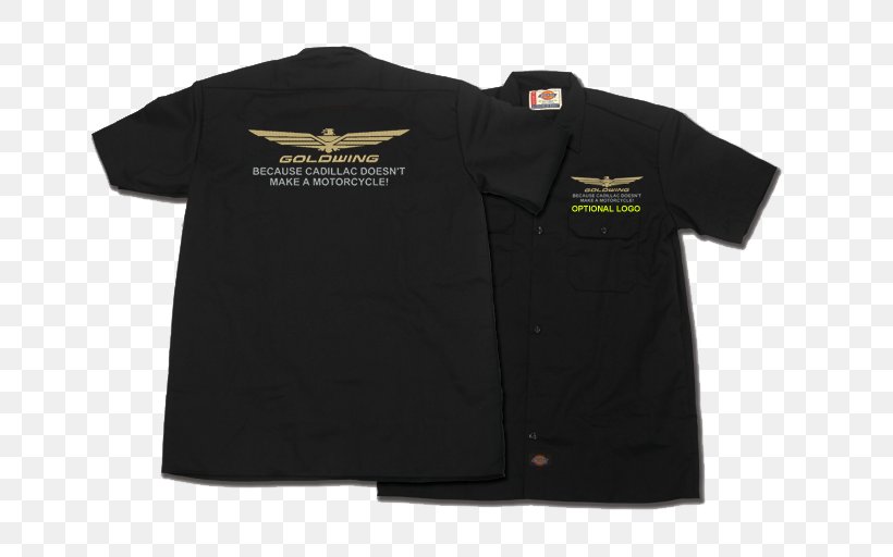 T-shirt Honda Gold Wing GL1800 Jacket Clothing, PNG, 683x512px, Tshirt, Active Shirt, Black, Brand, Clothing Download Free