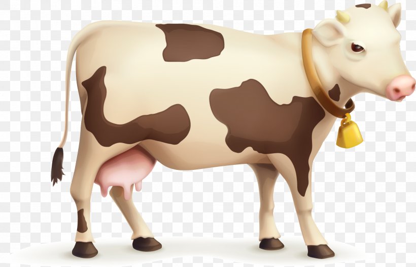 Dairy Cow, PNG, 2067x1331px, Cattle, Agriculture, Cartoon, Cattle Like Mammal, Cow Goat Family Download Free