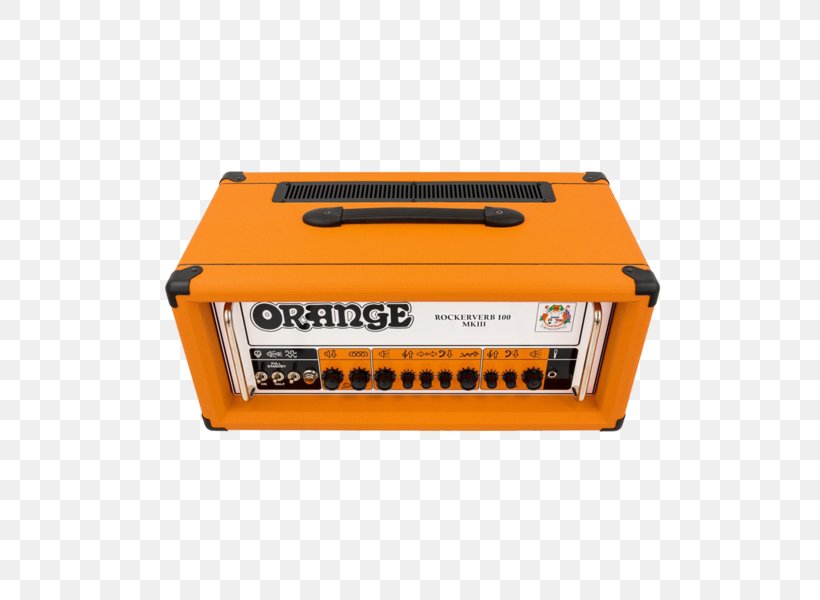 Guitar Amplifier Orange Rockerverb 50 MKIII Orange Rockerverb 100 MKIII, PNG, 600x600px, Guitar Amplifier, Amplifier, Electric Guitar, Electronic Instrument, Electronics Accessory Download Free