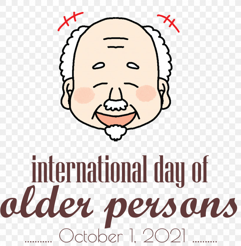 International Day For Older Persons Older Person Grandparents, PNG, 2936x3000px, International Day For Older Persons, Ageing, Behavior, Cartoon, Face Download Free