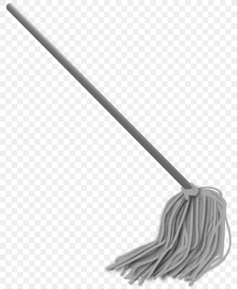 Mop Cleaning Broom, PNG, 840x1024px, Mop, Black And White, Broom, Brush, Bucket Download Free