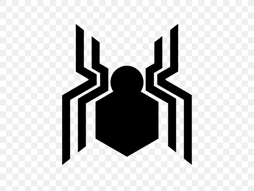 Spider-Man YouTube Marvel Cinematic Universe Logo Film, PNG, 500x616px, Spiderman, Amazing Spiderman 2, Art, Black And White, Brand Download Free
