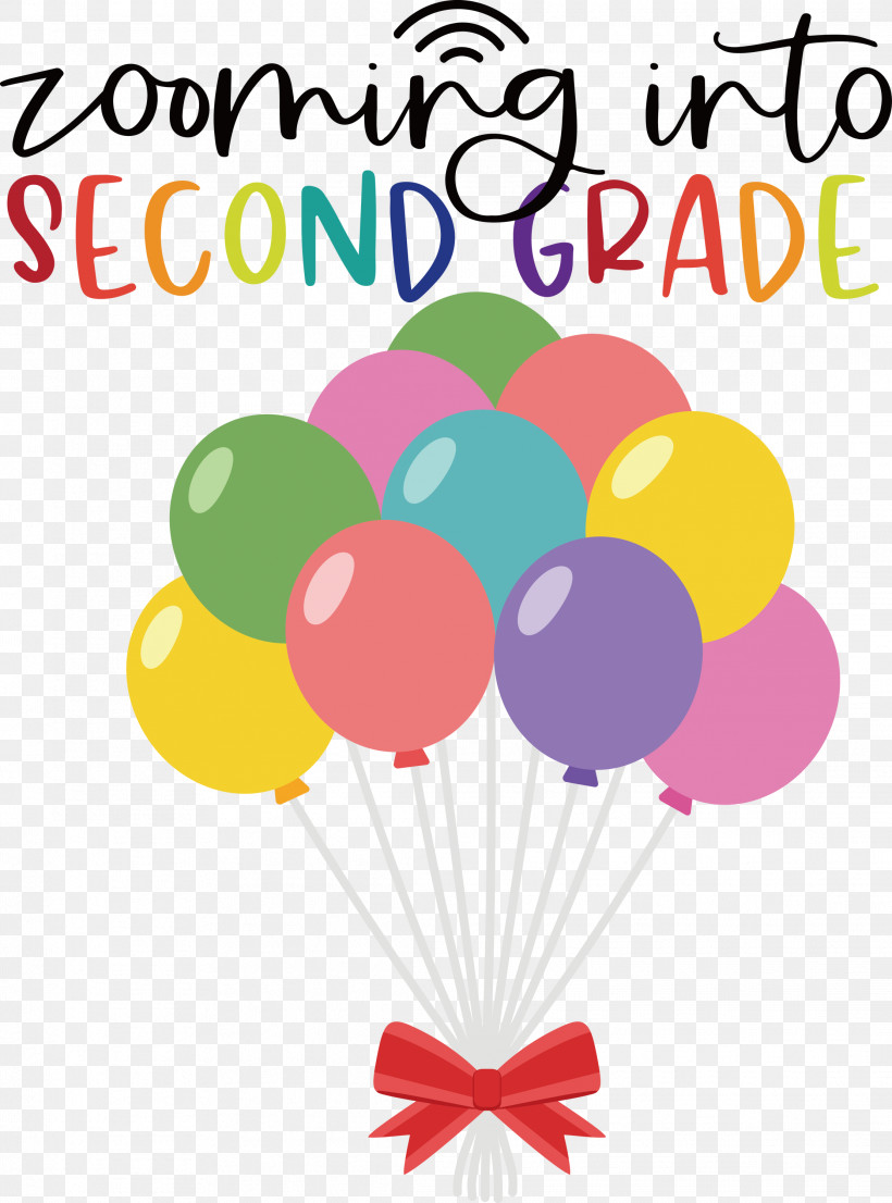 Back To School Second Grade, PNG, 2223x2999px, Back To School, Balloon, Geometry, Line, Mathematics Download Free