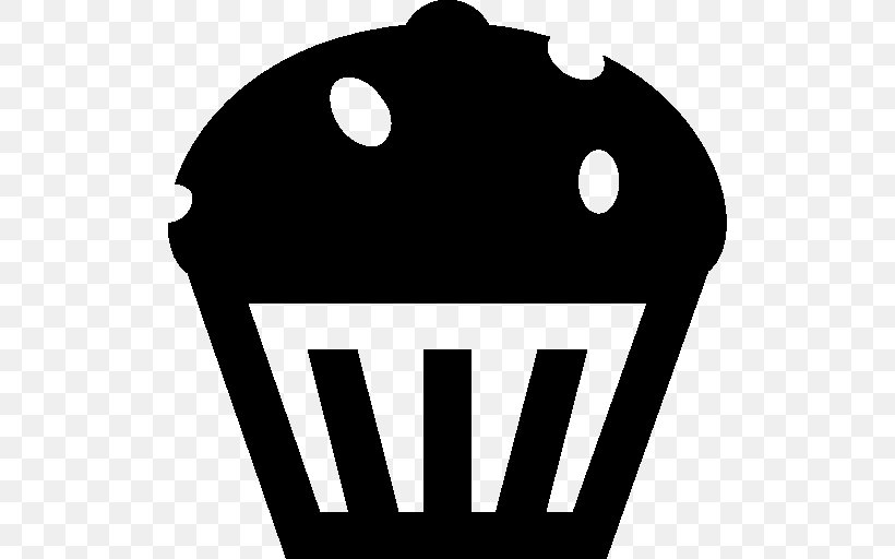 Cupcake Birthday Cake Muffin Fruitcake Clip Art, PNG, 512x512px, Cupcake, Birthday Cake, Black, Black And White, Cake Download Free