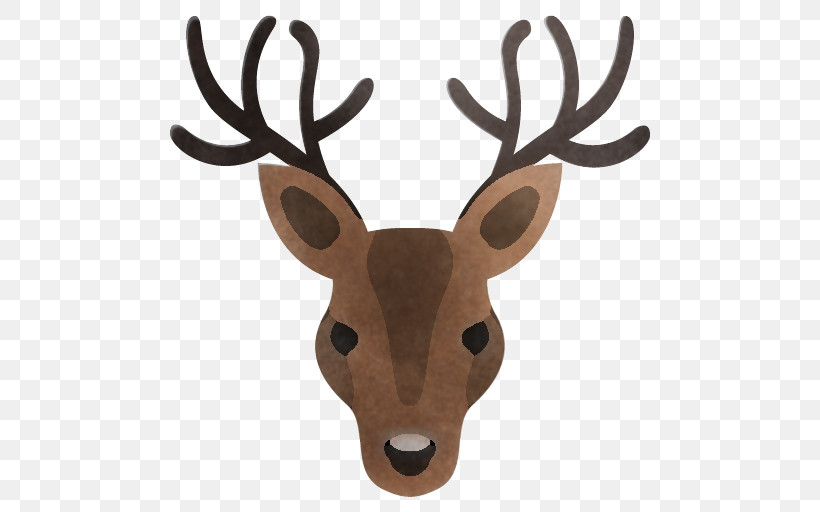 Deer Emoji White-tailed Deer Red Deer Elk, PNG, 512x512px, Deer, Antler, Elk, Emoji, Emoji Art Download Free