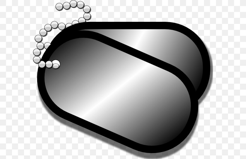 Dog Tag Military Clip Art, PNG, 600x532px, Dog Tag, Air Force, Army, Battlefield Cross, Black And White Download Free