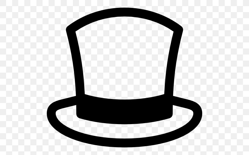 Top Hat Sombrero Clip Art, PNG, 512x512px, Top Hat, Black And White, Clothing, Costume, Elegance Download Free