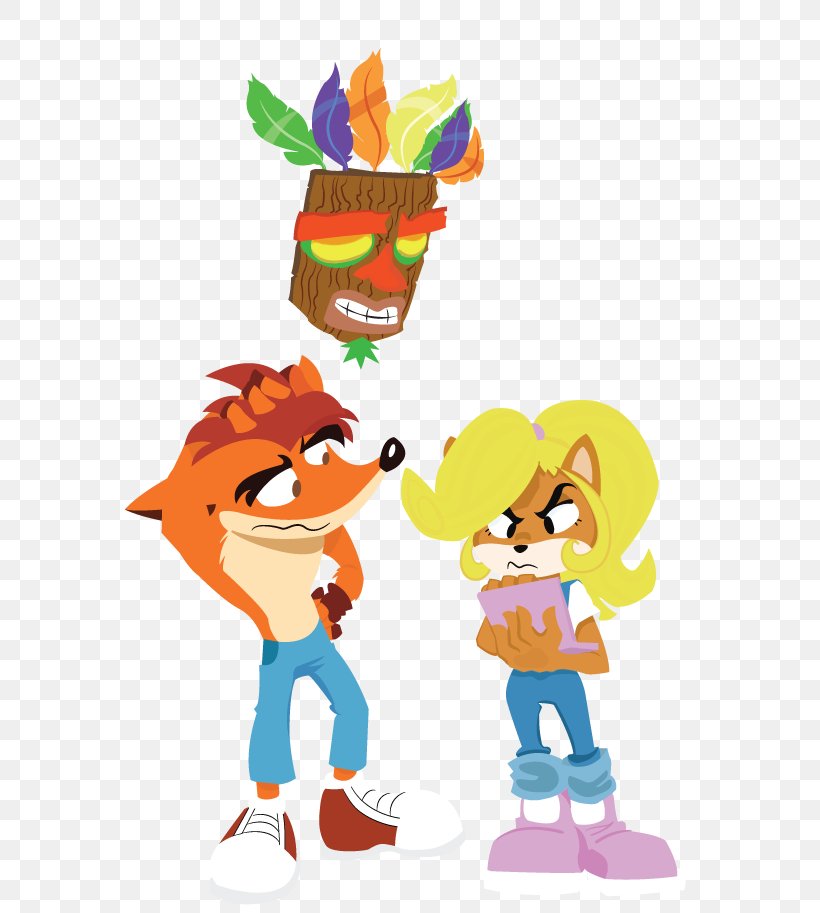 Crash Bandicoot: The Wrath Of Cortex Crash Twinsanity Crash Bandicoot N. Sane Trilogy Coco Bandicoot, PNG, 605x913px, Crash Bandicoot, Aku Aku, Animal Figure, Art, Artwork Download Free